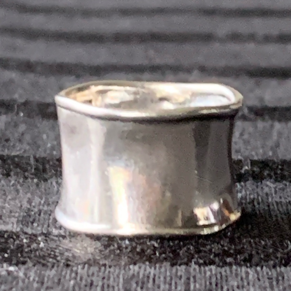 Retired Silpada Hammered Cuff Ring